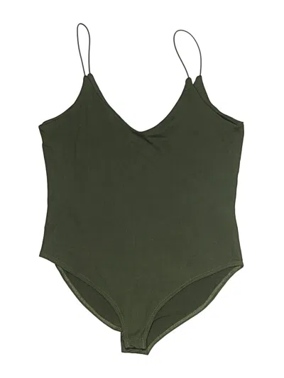 Pre-owned Gaze Bodysuit In Green
