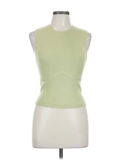 Pre-owned Abercrombie & Fitch Sleeveless T-shirt In Green
