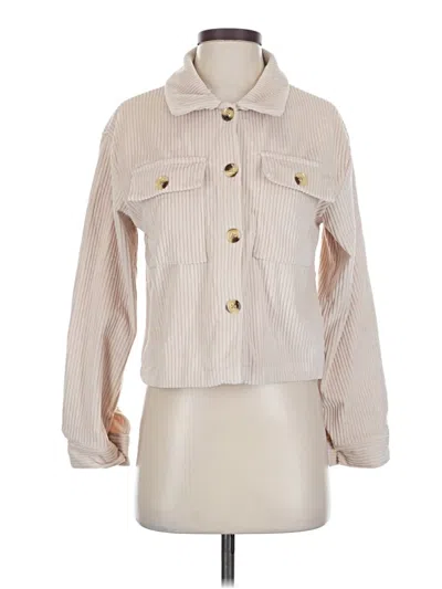 Pre-owned Unbranded Long Sleeve Blouse In Brown