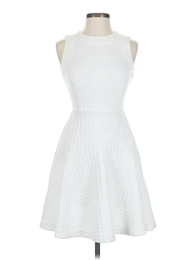 Pre-owned Banana Republic Cocktail Dress In White