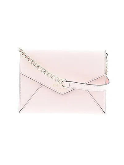 Pre-owned Kate Spade New York Leather Crossbody Bag In Pink