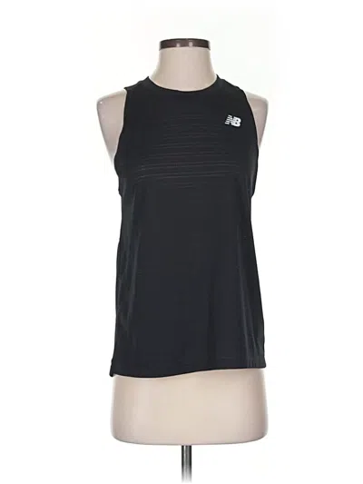 Pre-owned New Balance Active Tank Top In Black
