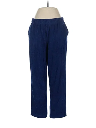 Pre-owned Lands' End Casual Pants In Blue