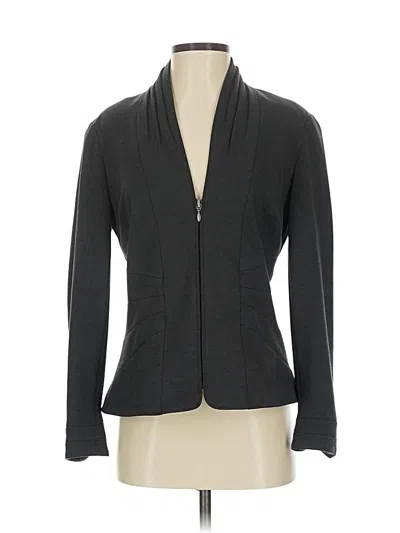 Pre-owned Coldwater Creek Blazer Jacket In Gray