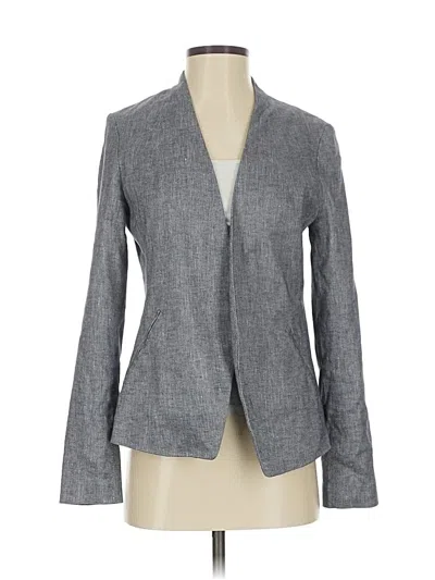 Pre-owned Banana Republic Blazer Jacket In Gray