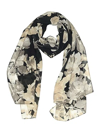 Pre-owned Assorted Brands Scarf In Black