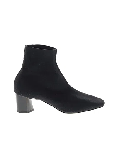 Pre-owned Mm. Lafleur Ankle Boots In Black