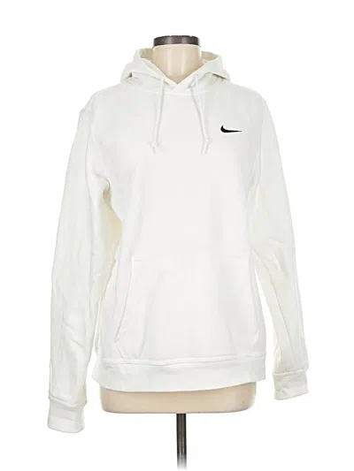 Pre-owned Nike Pullover Hoodie In White
