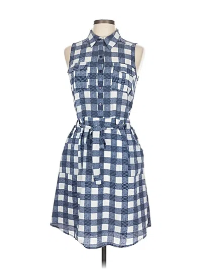 Pre-owned Monteau Casual Dress In Blue