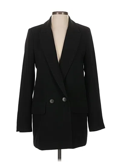 Zara Blazer Jacket In Black