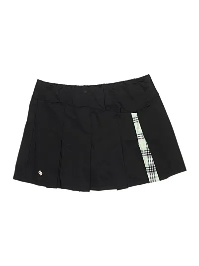 Pre-owned Unbranded Casual Skirt In Black