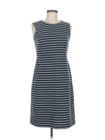 Pre-owned Lands' End Casual Dress In Blue