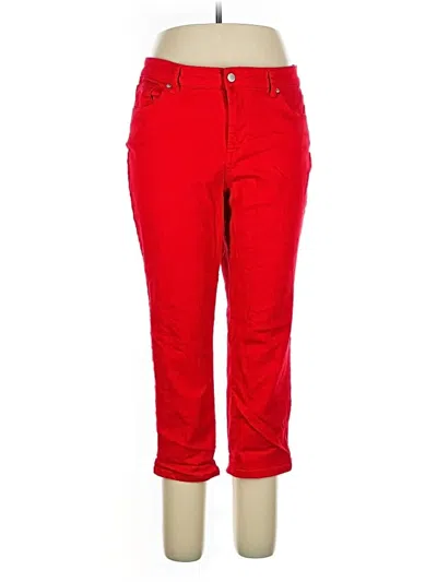 Pre-owned Westport Jeans In Red