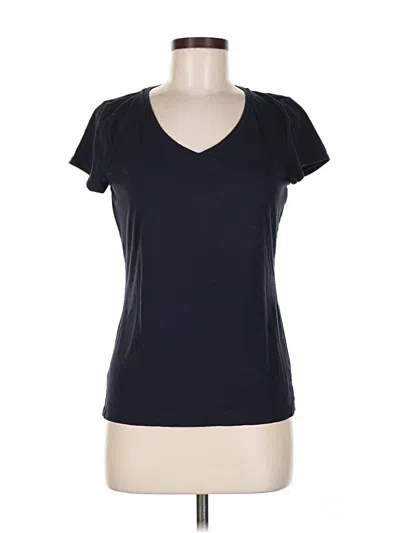 Pre-owned Ann Taylor Short Sleeve T-shirt In Black