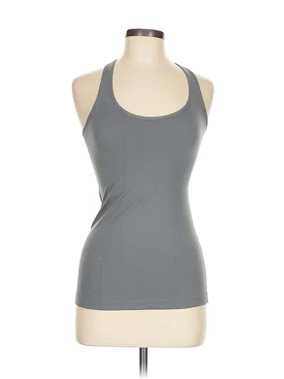 Pre-owned Lululemon Athletica Active Tank Top In Gray