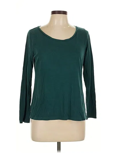 Pre-owned Loft Beach 3/4 Sleeve T-shirt In Blue