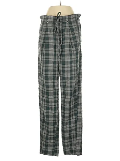 Pre-owned Free People Casual Pants In Green