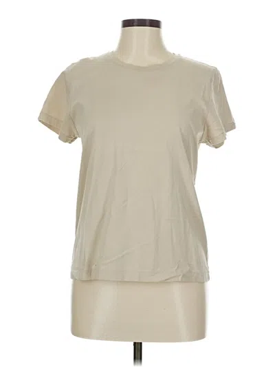 Pre-owned Uniqlo Short Sleeve T-shirt In White