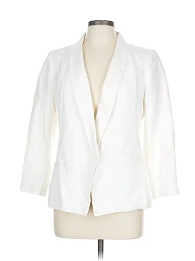 Pre-owned Tommy Hilfiger Blazer Jacket In White