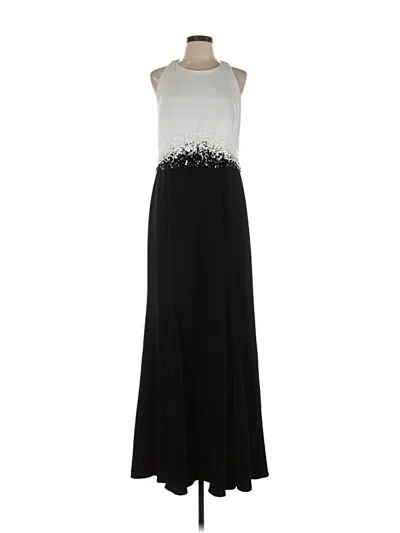 Pre-owned Carmen Marc Valvo Casual Dress In Black