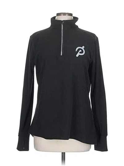 Pre-owned Peloton Track Jacket In Black