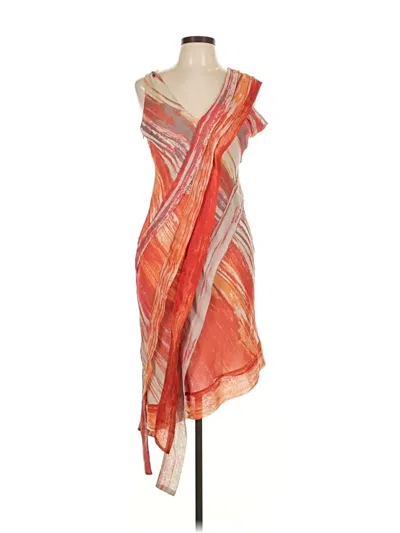 Pre-owned Max Azria Cocktail Dress In Orange