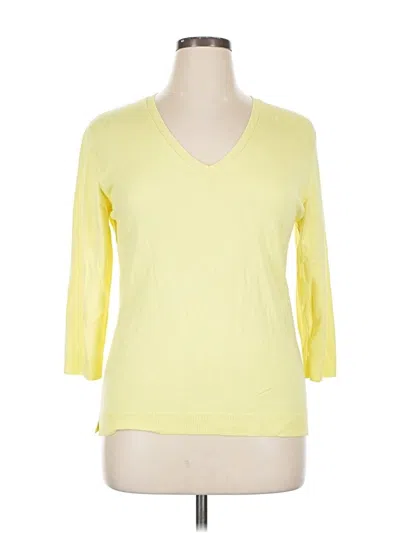 Pre-owned 525 America Cardigan Sweater In Yellow