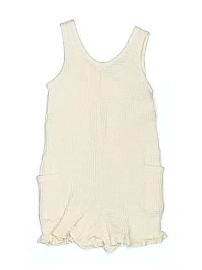 Pre-owned Zara Baby Kids' Dress In White