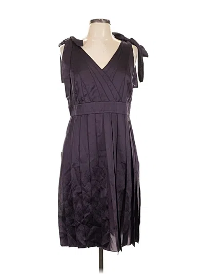 Pre-owned Ann Taylor Cocktail Dress In Purple