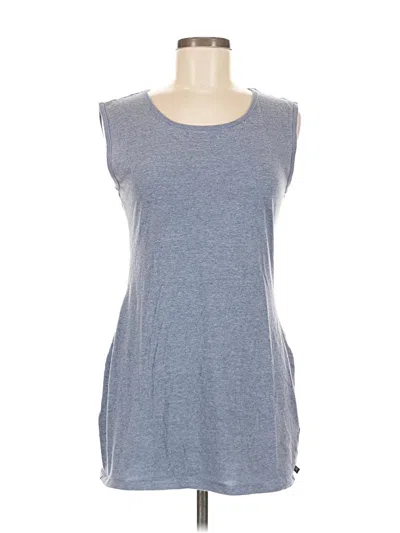 Pre-owned Victoria's Secret Sleeveless Top Gray Scoop Neck Tops