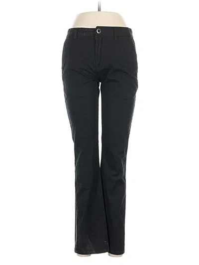 Pre-owned Volcom Dress Pants In Black