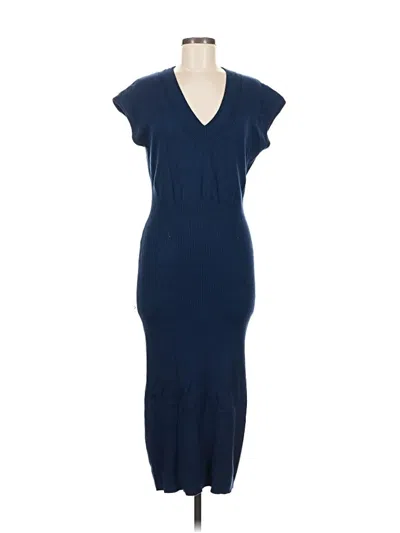Pre-owned Neiman Marcus Casual Dress In Blue