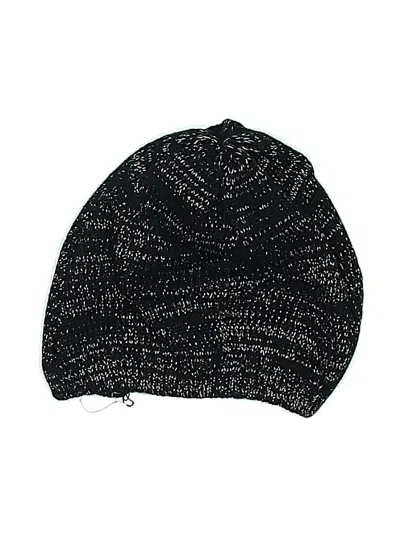 Pre-owned Jaclyn Smith Beanie Hat In Black