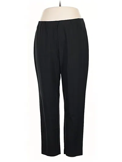 Pre-owned Jjill Dress Pants In Black
