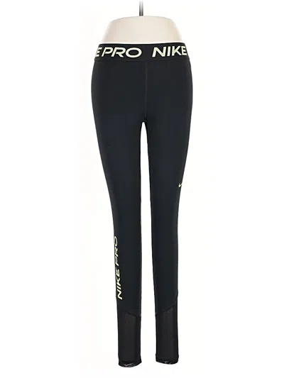 Pre-owned Nike Yoga Pants In Black