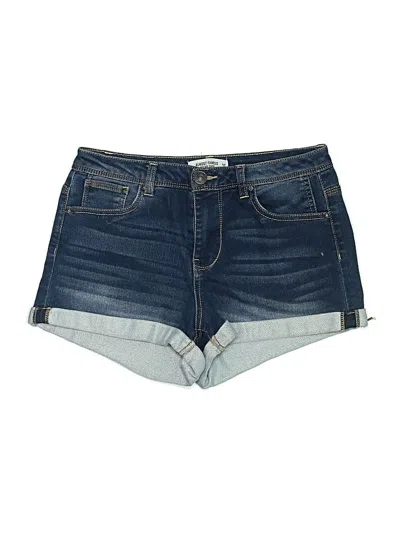 Pre-owned Almost Famous Denim Shorts In Blue
