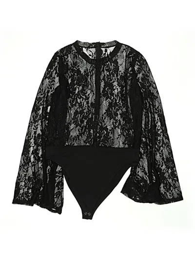 Pre-owned Good American Bodysuit In Black