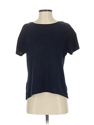 Pre-owned Athleta Short Sleeve T-shirt In Blue