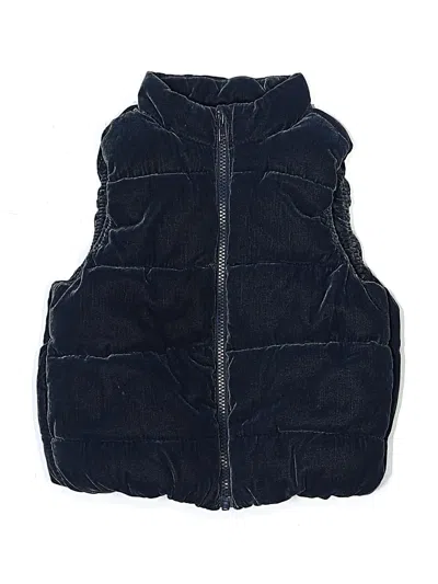 Pre-owned Gymboree Kids' Denim Vest In Blue