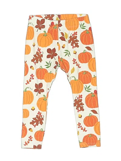 Pre-owned Gymboree Kids' Leggings In Orange