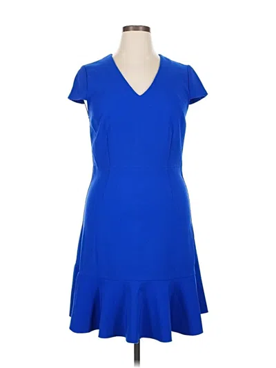 Pre-owned Betsey Johnson Casual Dress In Blue