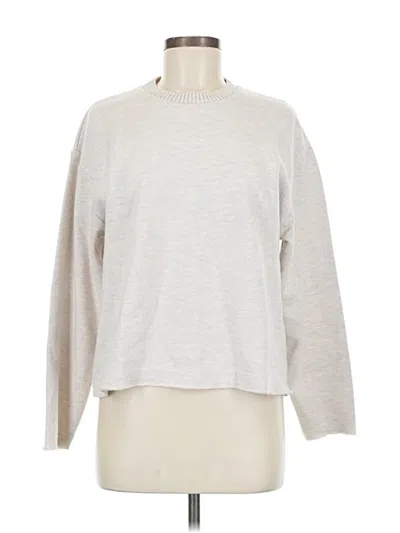 Pre-owned Zara Pullover Sweater In Silver