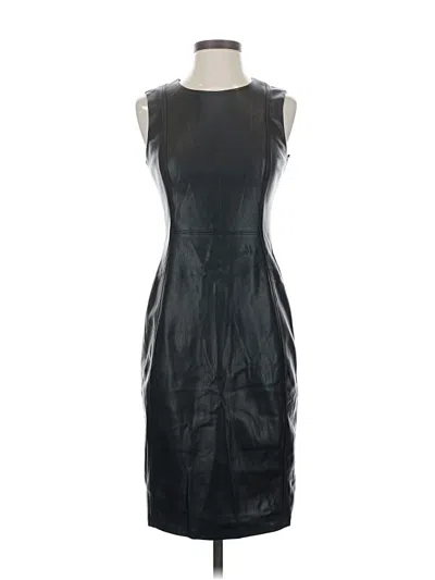Pre-owned Calvin Klein Cocktail Dress In Black