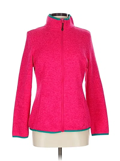 Pre-owned Head Fleece Jacket In Pink