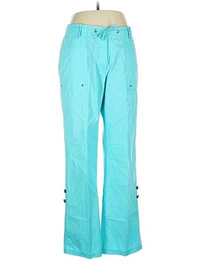 Pre-owned Liz Claiborne Casual Pants In Blue