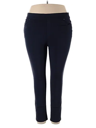 Pre-owned Gloria Vanderbilt Active Pants In Blue