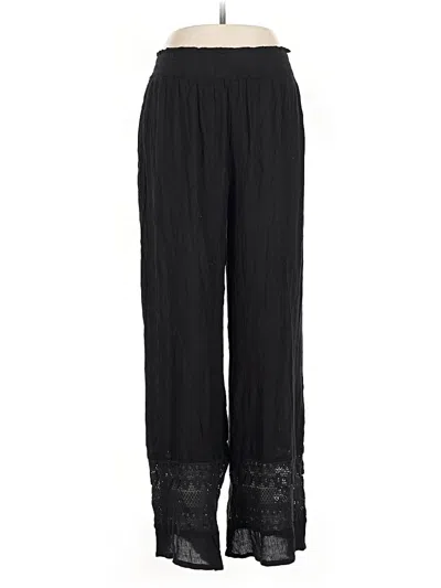Pre-owned Goa Casual Pants In Black