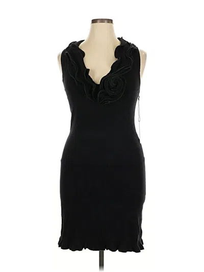 Pre-owned Bcbgmaxazria Cocktail Dress In Black