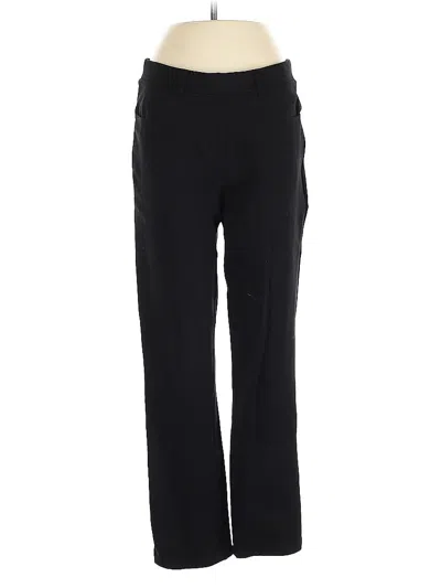 Pre-owned Quince Casual Pants In Black