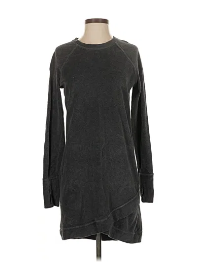 Pre-owned Athleta Pullover Sweater In Gray